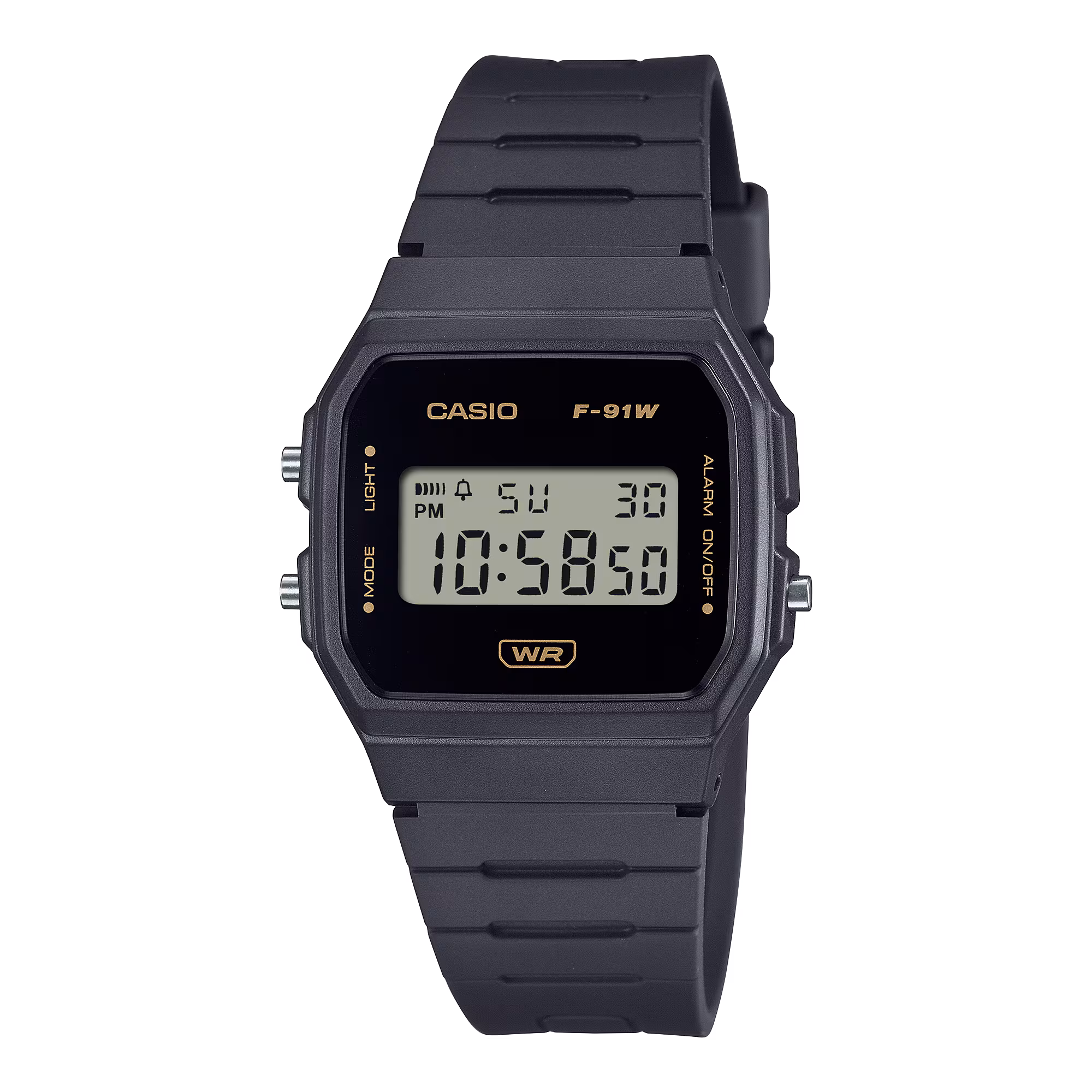 Casio F-91WB-8A Monochrome Grey Bio Resin