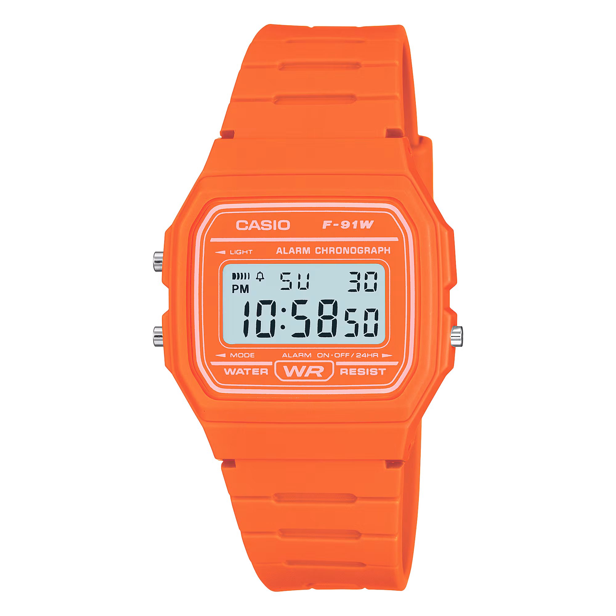 Casio F-91WC-4A2 Pink Coral