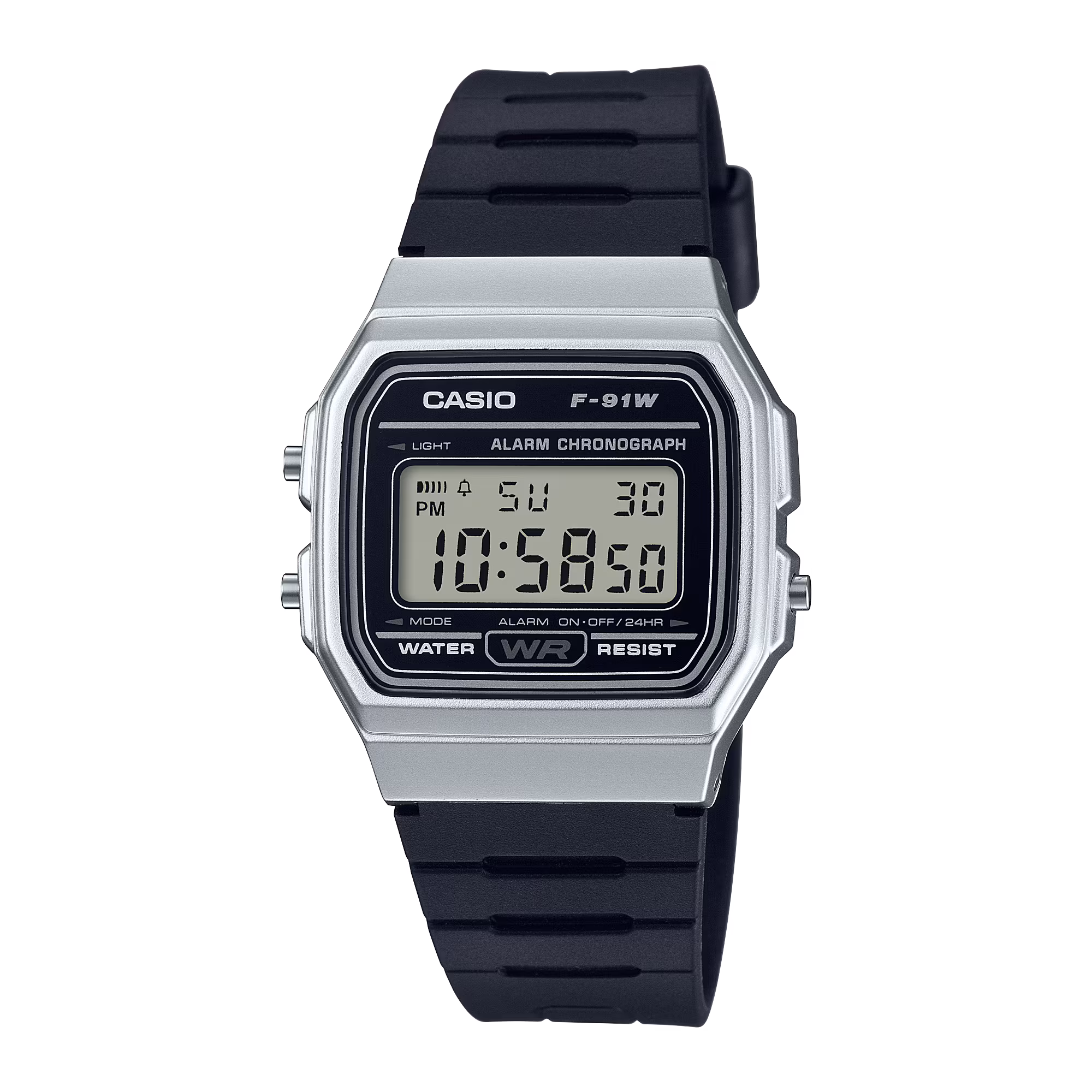 Casio F-91WM-7A Metallic Silver