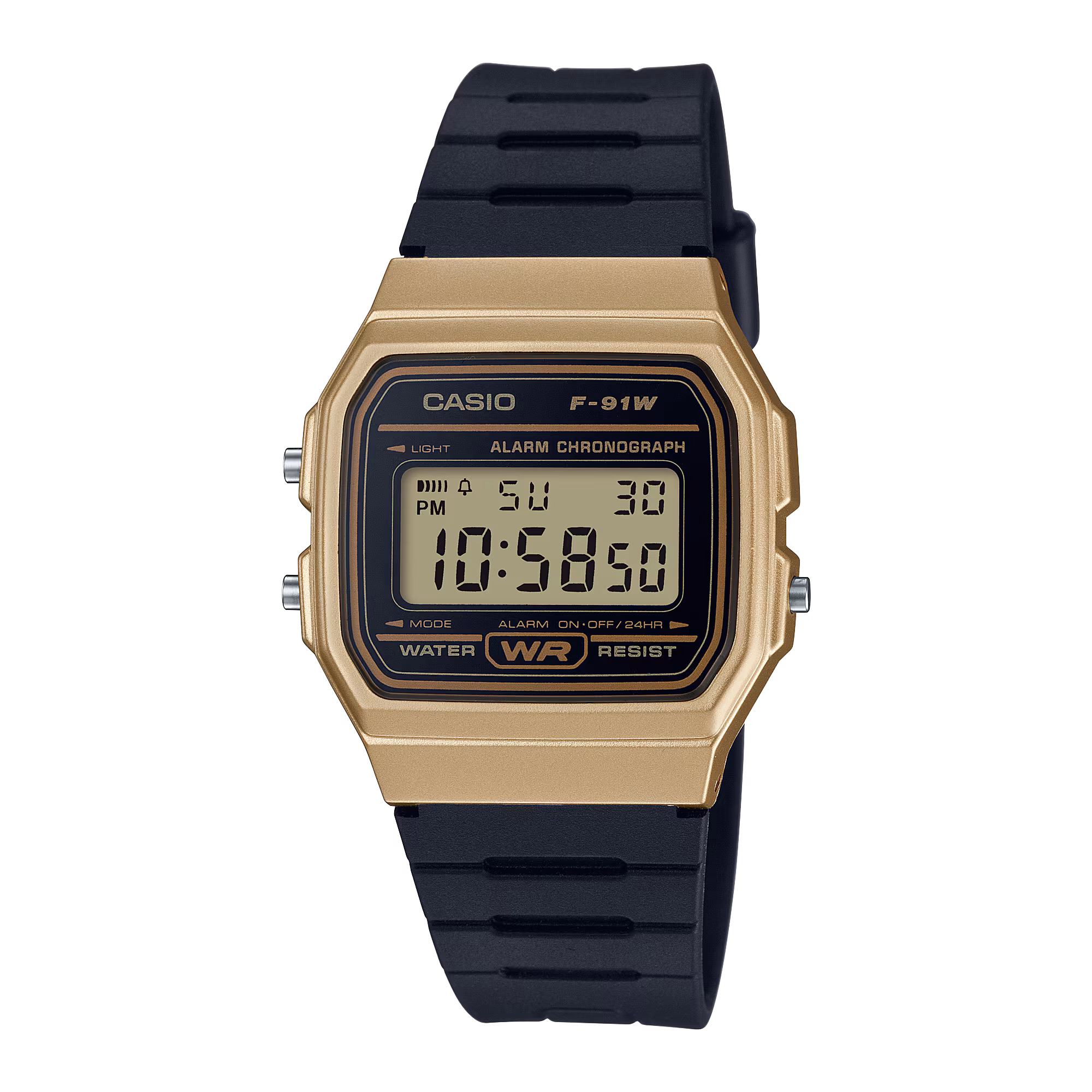 Casio F-91WM-9A Metallic Gold